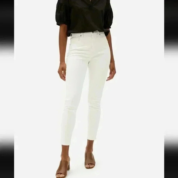 EVERLANE high rise stretch skinny jeans 33 tall - Picture 2 of 6